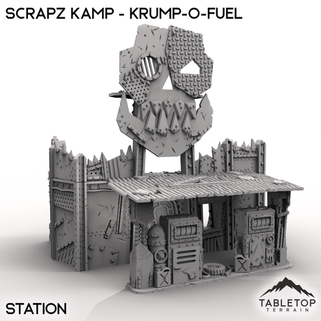 Tabletop Terrain Terrain Station Krump-O-Fuel - Scrapz Kamp