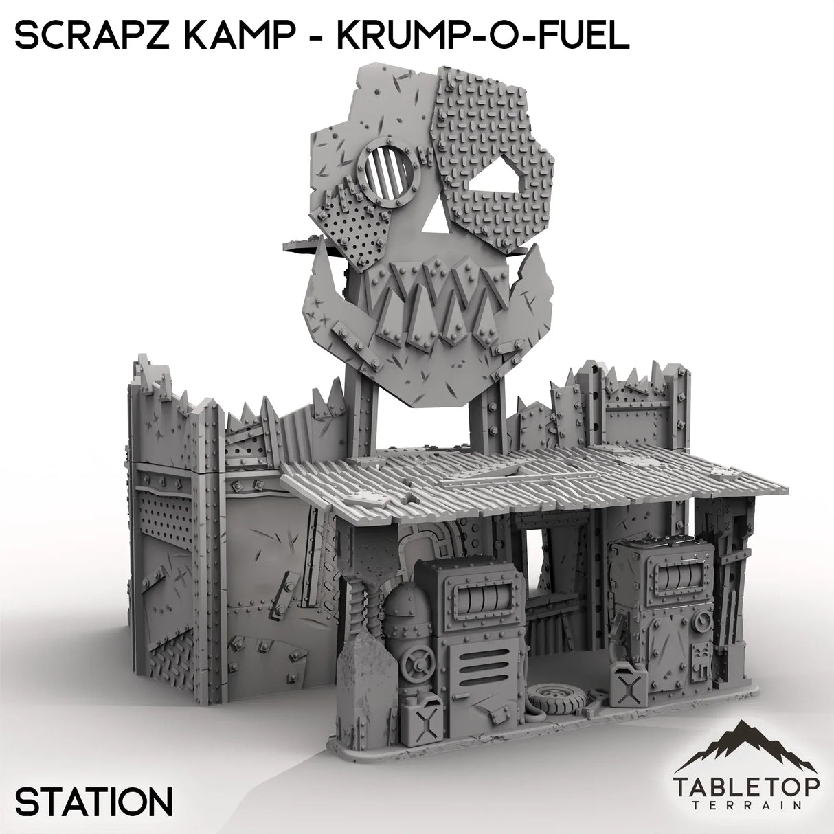 Tabletop Terrain Terrain Station Krump-O-Fuel - Scrapz Kamp