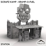 Tabletop Terrain Terrain Station Krump-O-Fuel - Scrapz Kamp