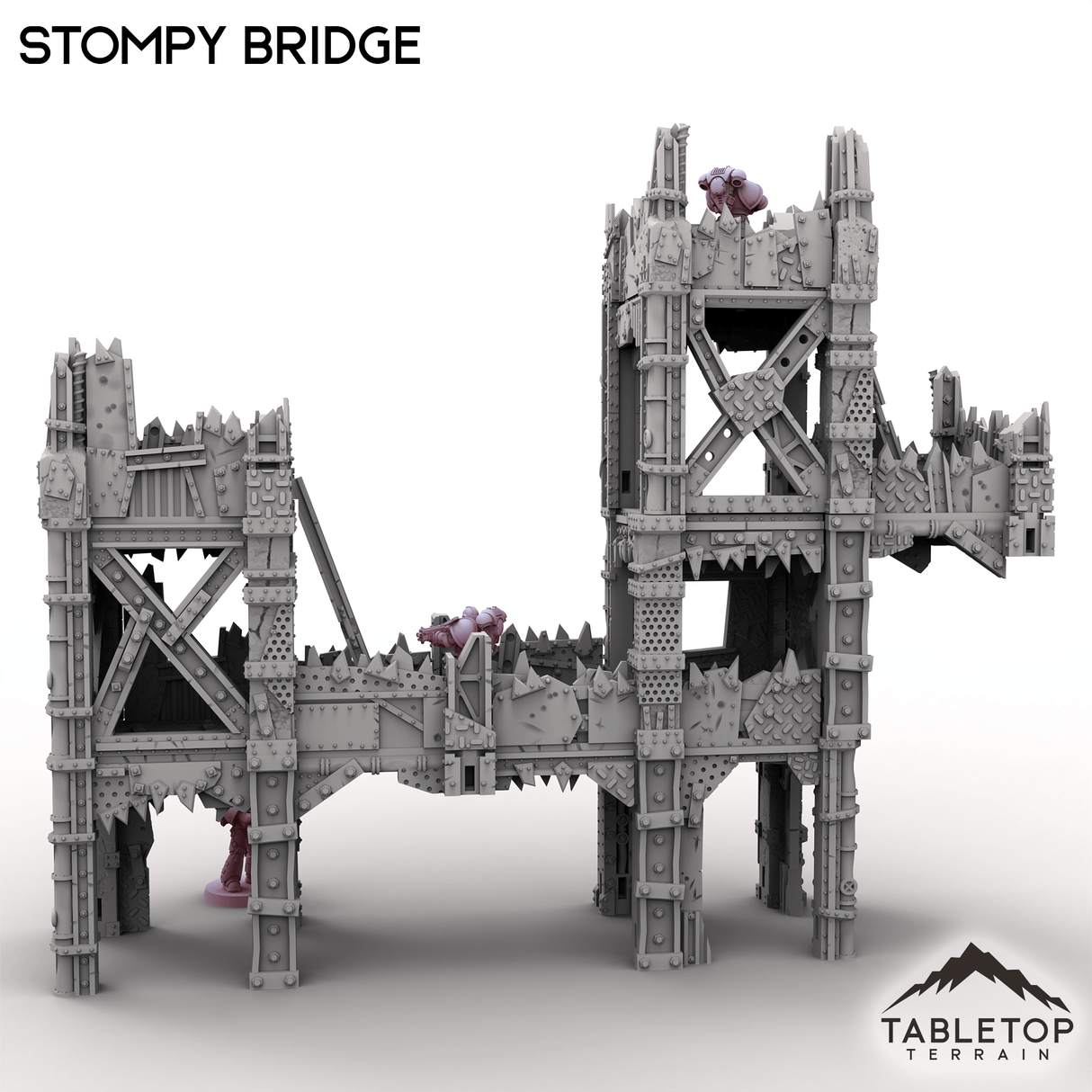 Tabletop Terrain Terrain Stompy Bridge - Scrapz Kamp