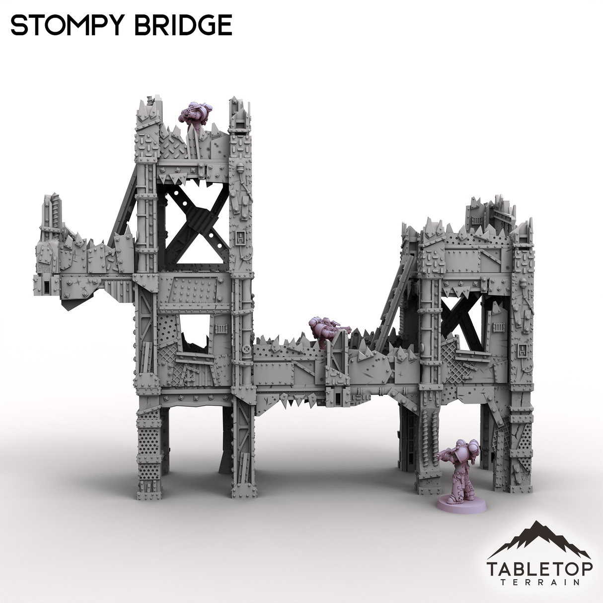Tabletop Terrain Terrain Stompy Bridge - Scrapz Kamp