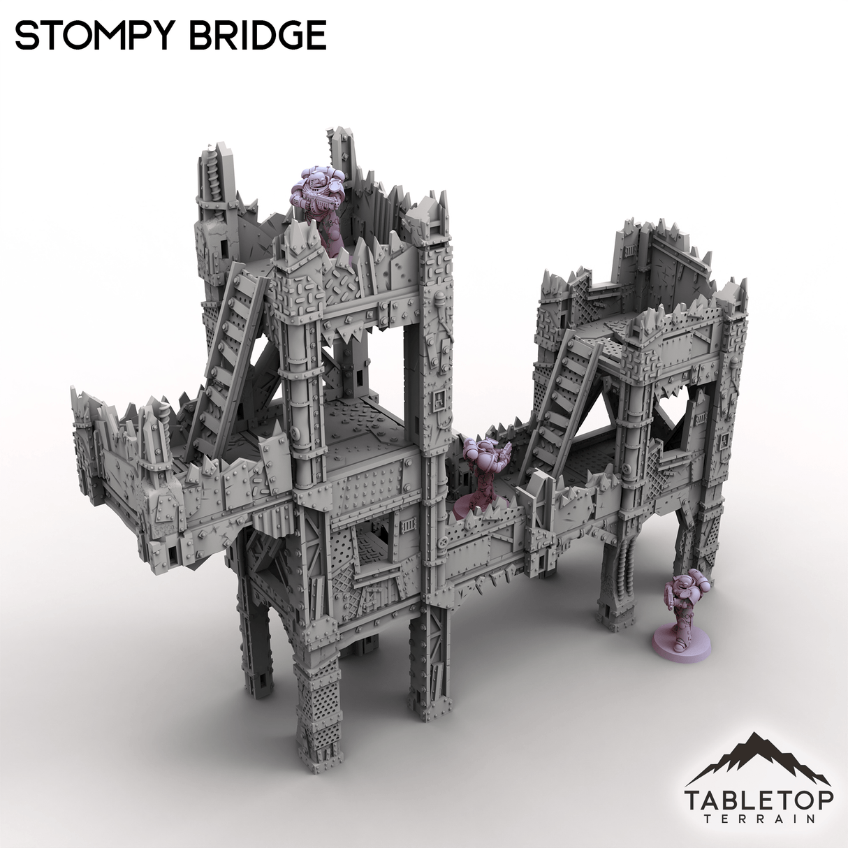 Tabletop Terrain Terrain Stompy Bridge - Scrapz Kamp