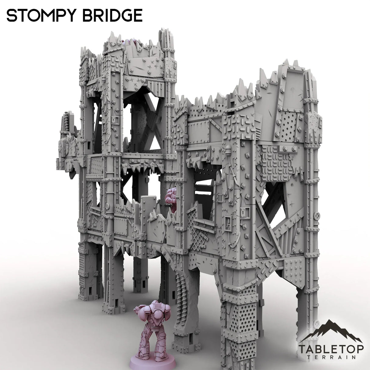 Tabletop Terrain Terrain Stompy Bridge - Scrapz Kamp