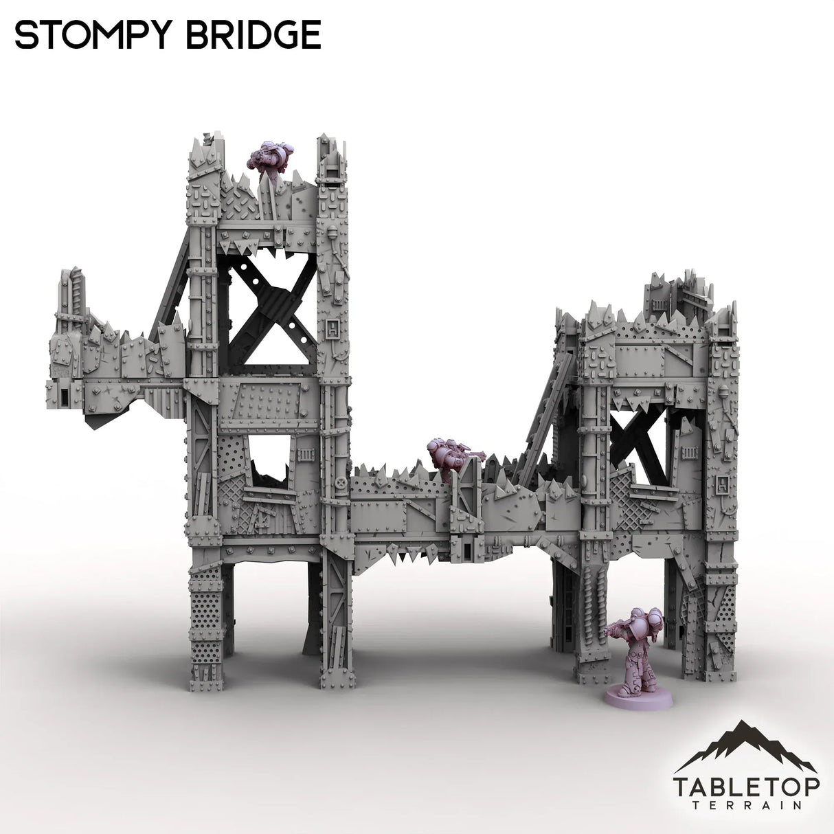 Tabletop Terrain Terrain Stompy Bridge - Scrapz Kamp