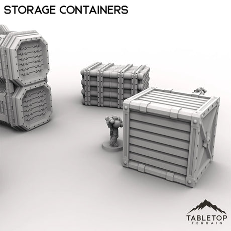 Tabletop Terrain Terrain Storage Containers - Kalthan, Logistics Hub