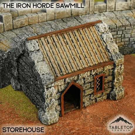 Tabletop Terrain Terrain Storehouse / 32mm The Iron Horde Sawmill