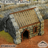 Tabletop Terrain Terrain Storehouse / 32mm The Iron Horde Sawmill