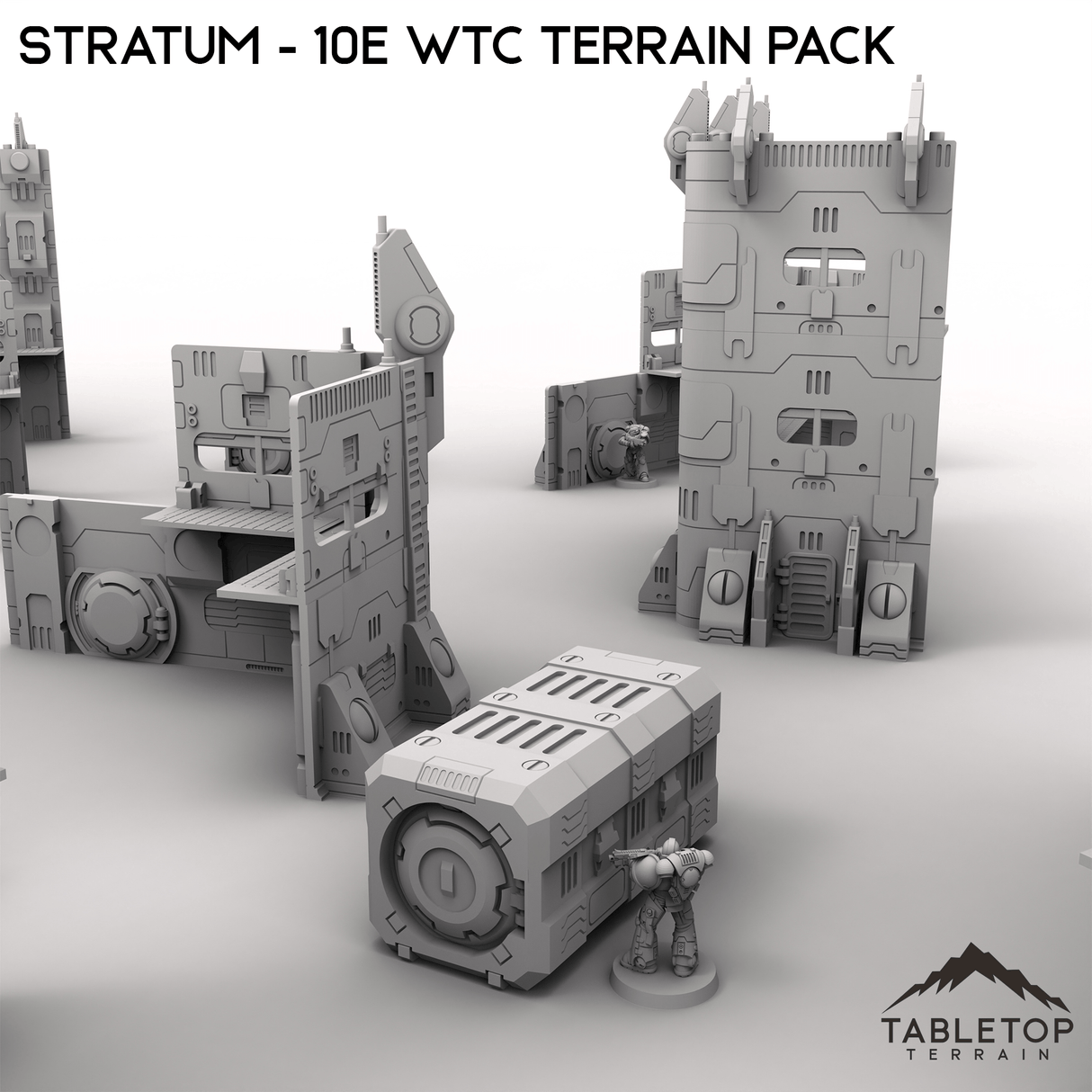 Tabletop Terrain Terrain Stratum - 10e WTC Terrain Pack