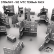 Tabletop Terrain Terrain Stratum - 10e WTC Terrain Pack