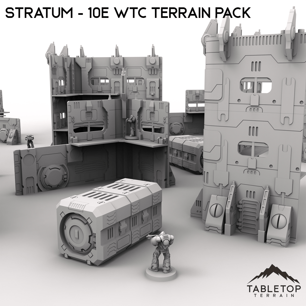 Tabletop Terrain Terrain Stratum - 10e WTC Terrain Pack