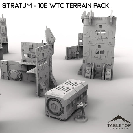 Tabletop Terrain Terrain Stratum - WTC compatible Terrain Pack