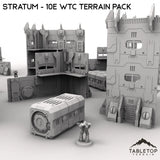 Tabletop Terrain Terrain Stratum - WTC compatible Terrain Pack