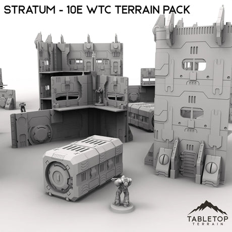 Tabletop Terrain Terrain Stratum - WTC compatible Terrain Pack