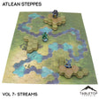 Tabletop Terrain Terrain Streams Compatible Map Hill Sets - Atlean Steppes
