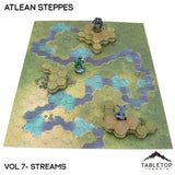 Tabletop Terrain Terrain Streams Compatible Map Hill Sets - Atlean Steppes