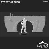 Tabletop Terrain Terrain Street Arches - Ord Ferrum