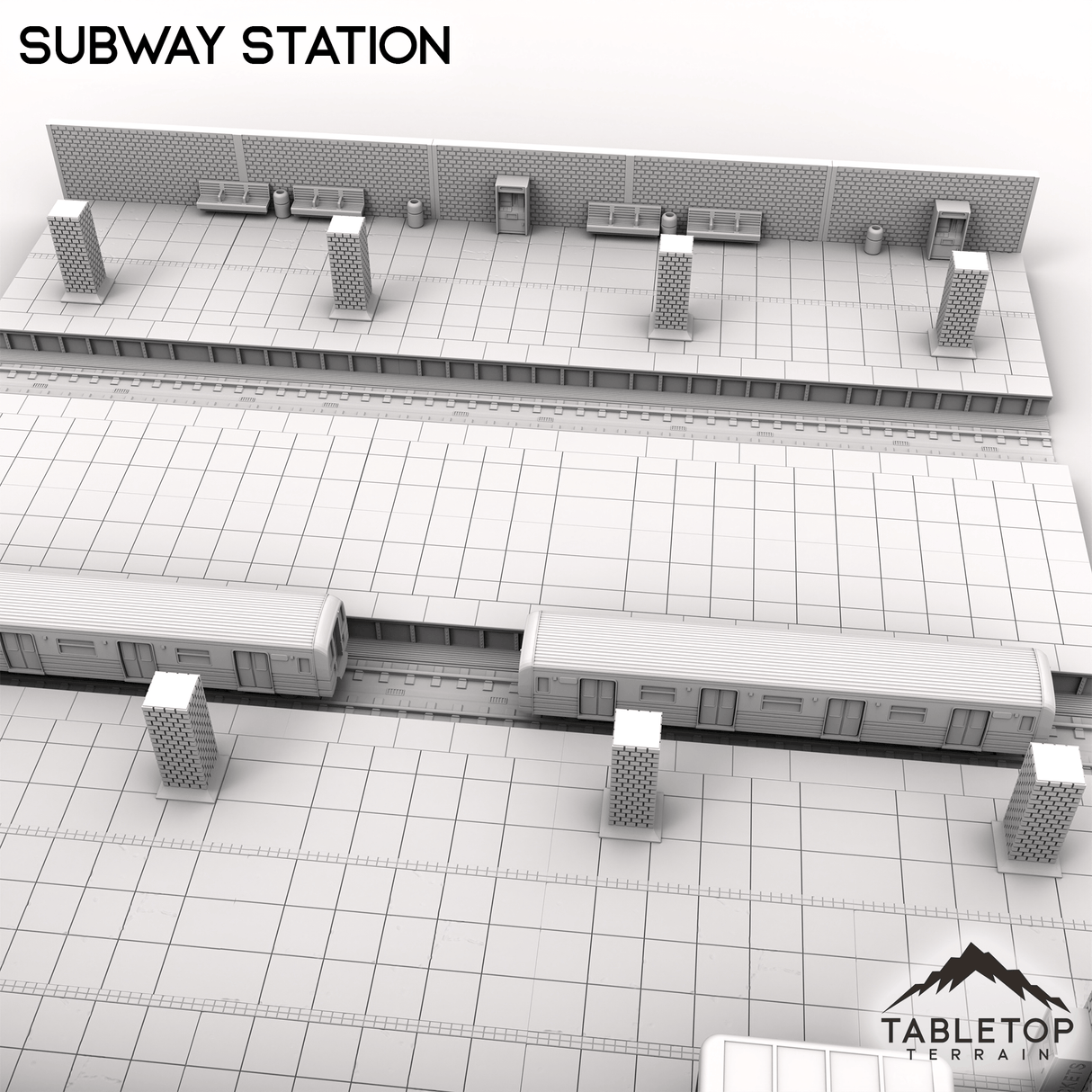 Tabletop Terrain Terrain Subway Station