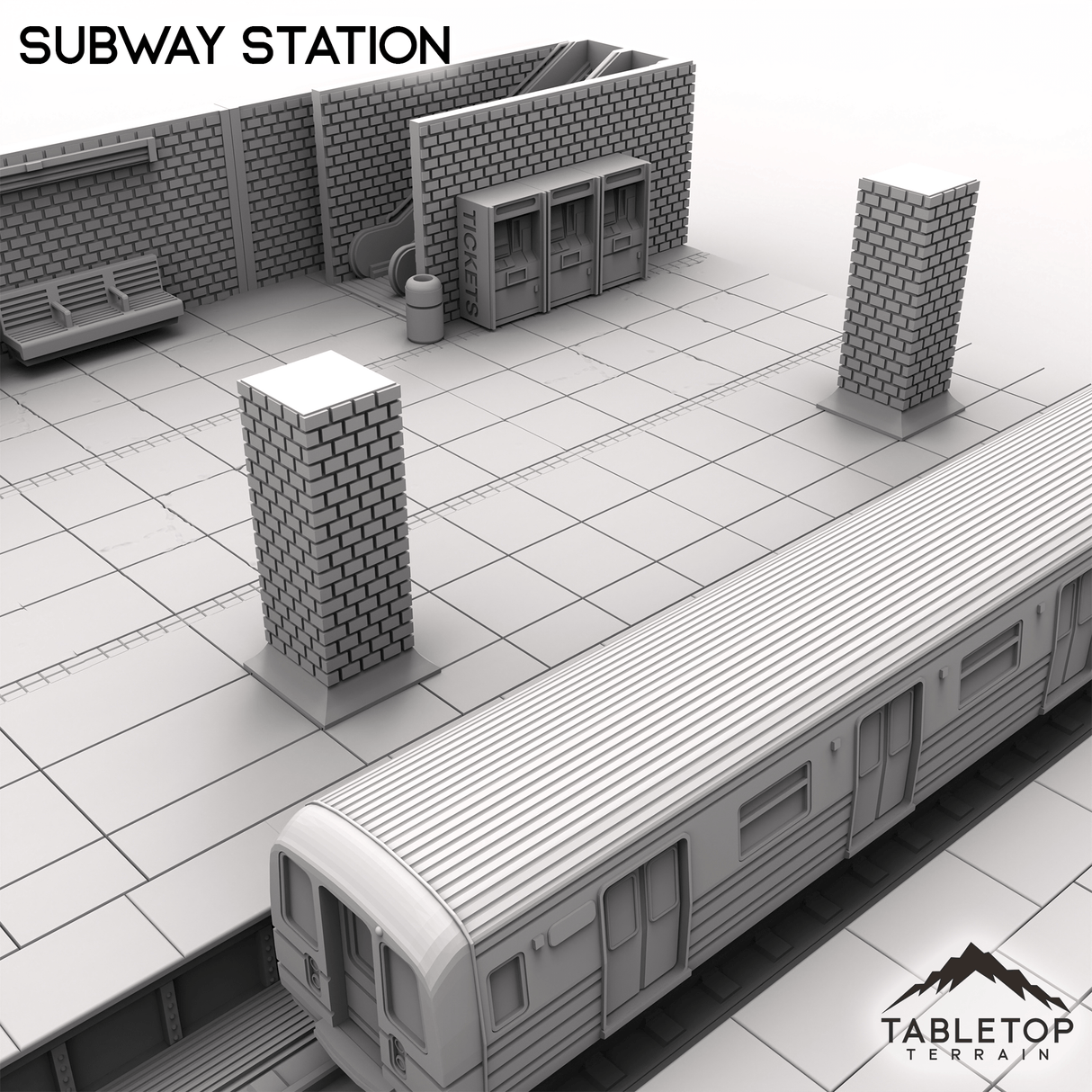 Tabletop Terrain Terrain Subway Station