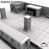 Tabletop Terrain Terrain Subway Station