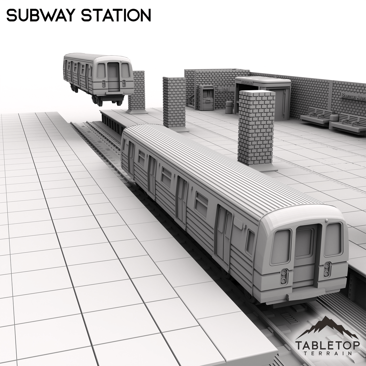 Tabletop Terrain Terrain Subway Station