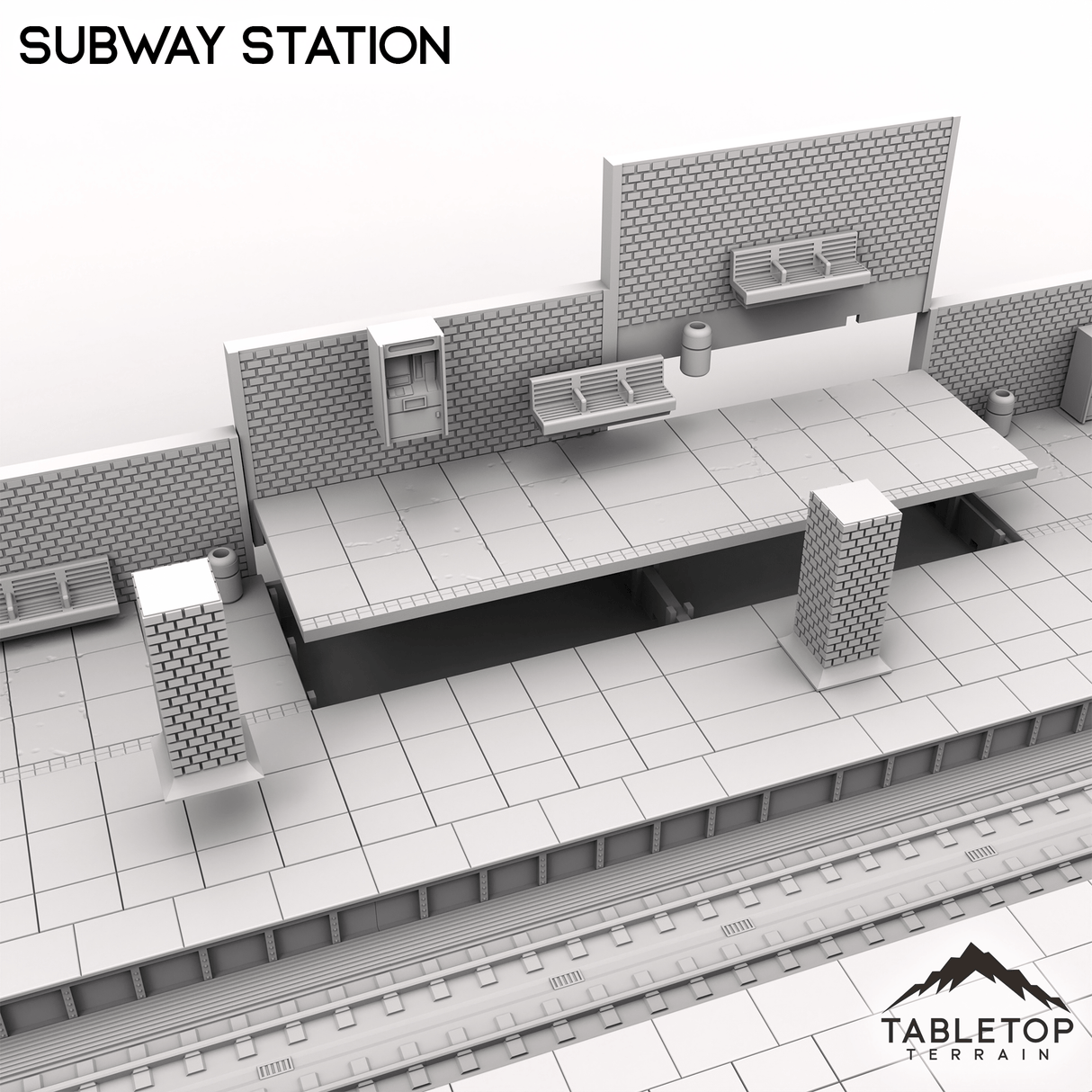 Tabletop Terrain Terrain Subway Station