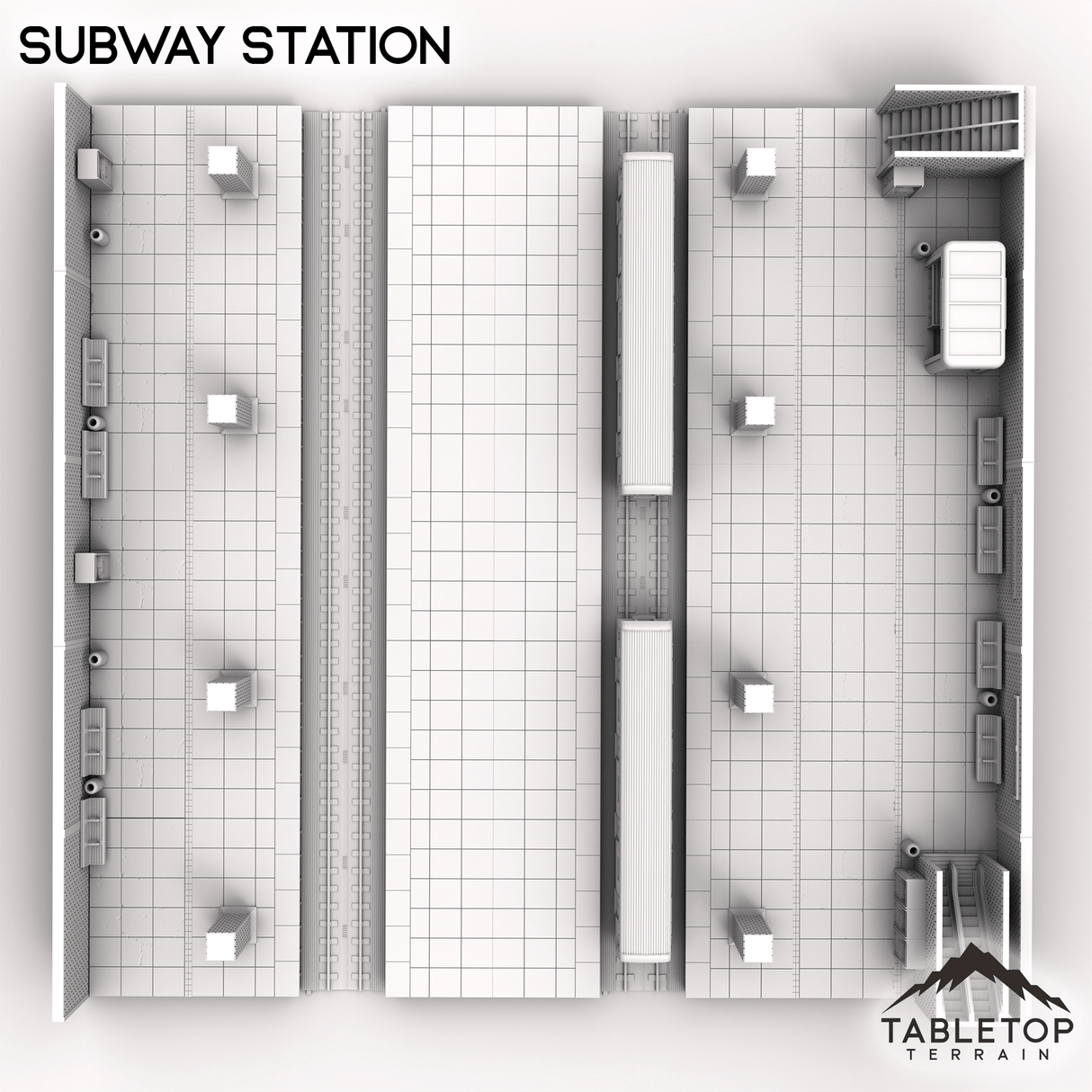Tabletop Terrain Terrain Subway Station