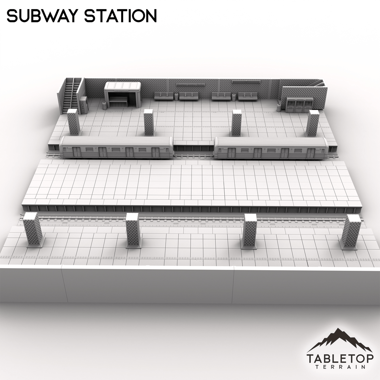 Tabletop Terrain Terrain Subway Station