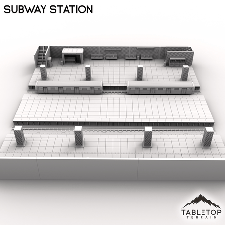 Tabletop Terrain Terrain Subway Station