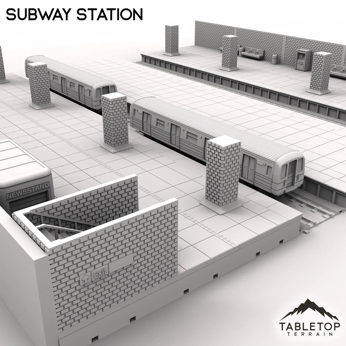Tabletop Terrain Terrain Subway Station