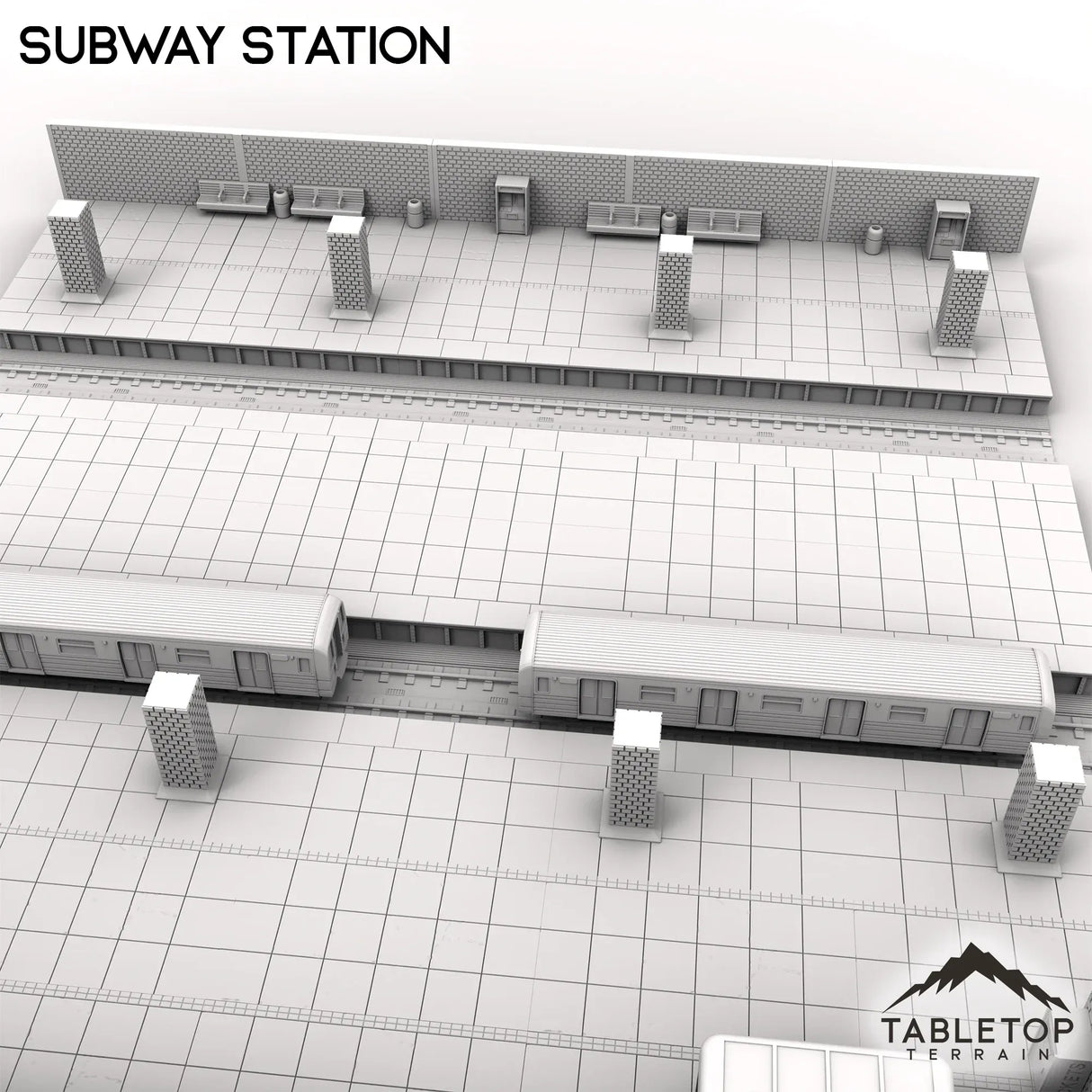Tabletop Terrain Terrain Subway Station
