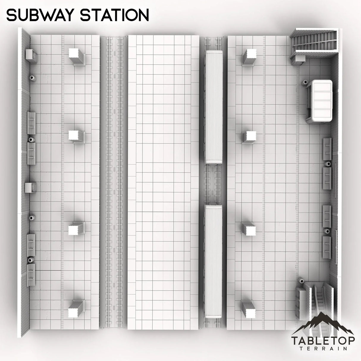 Tabletop Terrain Terrain Subway Station