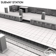 Tabletop Terrain Terrain Subway Station