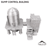 Tabletop Terrain Terrain Sump Control Building - Grimdark UnderNidus Terrain