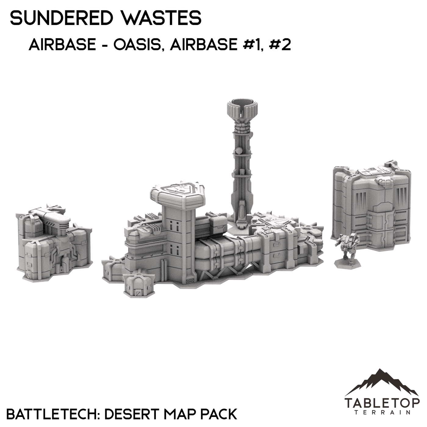 HEXTECH Sundered Wastes Map Hill Sets 6mm — Tabletop Terrain