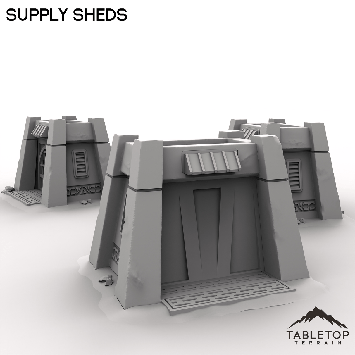 Tabletop Terrain Terrain Supply Sheds