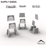Tabletop Terrain Terrain Supply Sheds