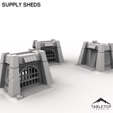 Tabletop Terrain Terrain Supply Sheds