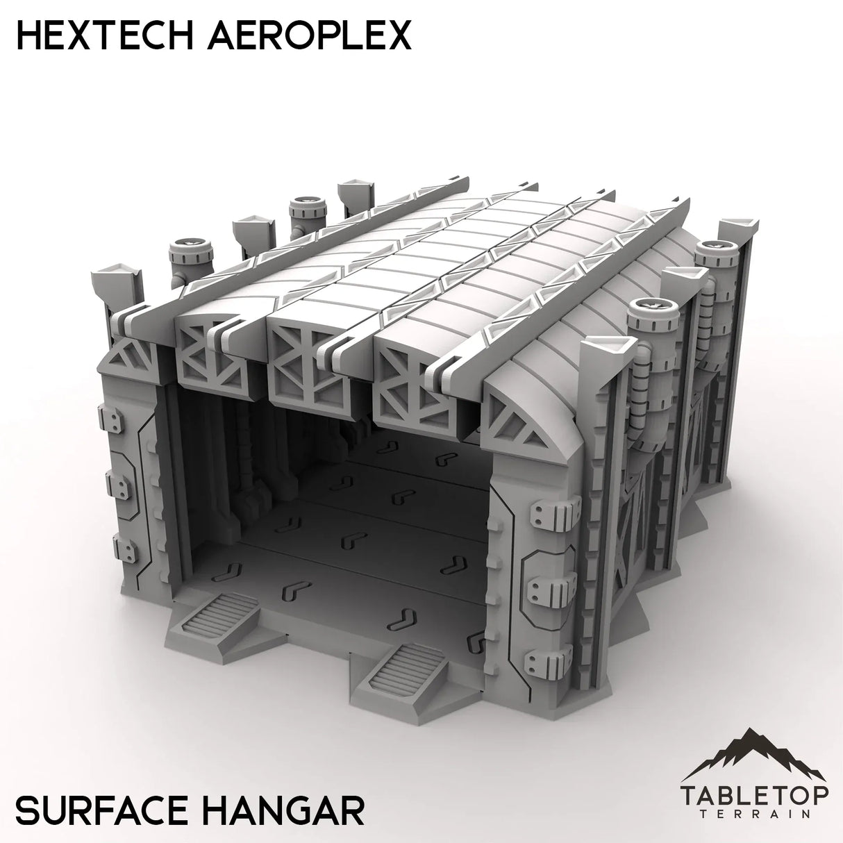 Tabletop Terrain Terrain Surface Hangar HEXTECH Aeroplex - 6mm