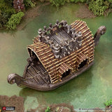 Tabletop Terrain Terrain Swamp Boats - The Gloaming Swamp