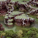 Tabletop Terrain Terrain Swamp Hillocks - The Gloaming Swamp