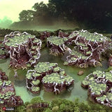 Tabletop Terrain Terrain Swamp Hillocks - The Gloaming Swamp