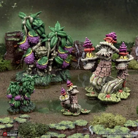 Tabletop Terrain Terrain Swamp Plants - The Gloaming Swamp