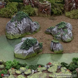 Tabletop Terrain Terrain Swamp Scatter - The Gloaming Swamp