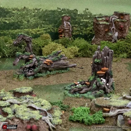 Tabletop Terrain Terrain Swampy Scatter - The Gloaming Swamp