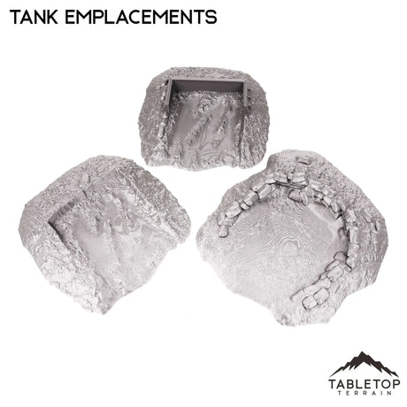 Tabletop Terrain Terrain Tank Emplacements