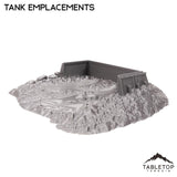 Tabletop Terrain Terrain Tank Emplacements