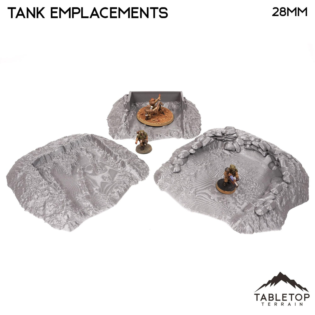 Tabletop Terrain Terrain Tank Emplacements