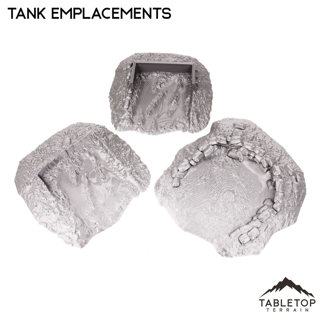 Tabletop Terrain Terrain Tank Emplacements