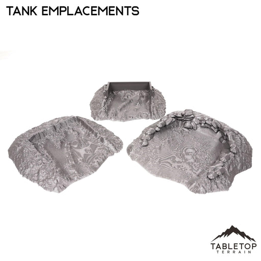 Tabletop Terrain Terrain Tank Emplacements