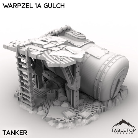 Tabletop Terrain Terrain Tanker / 32mm Warpzel 1A Gulch